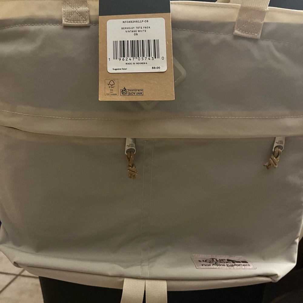 The north face tote